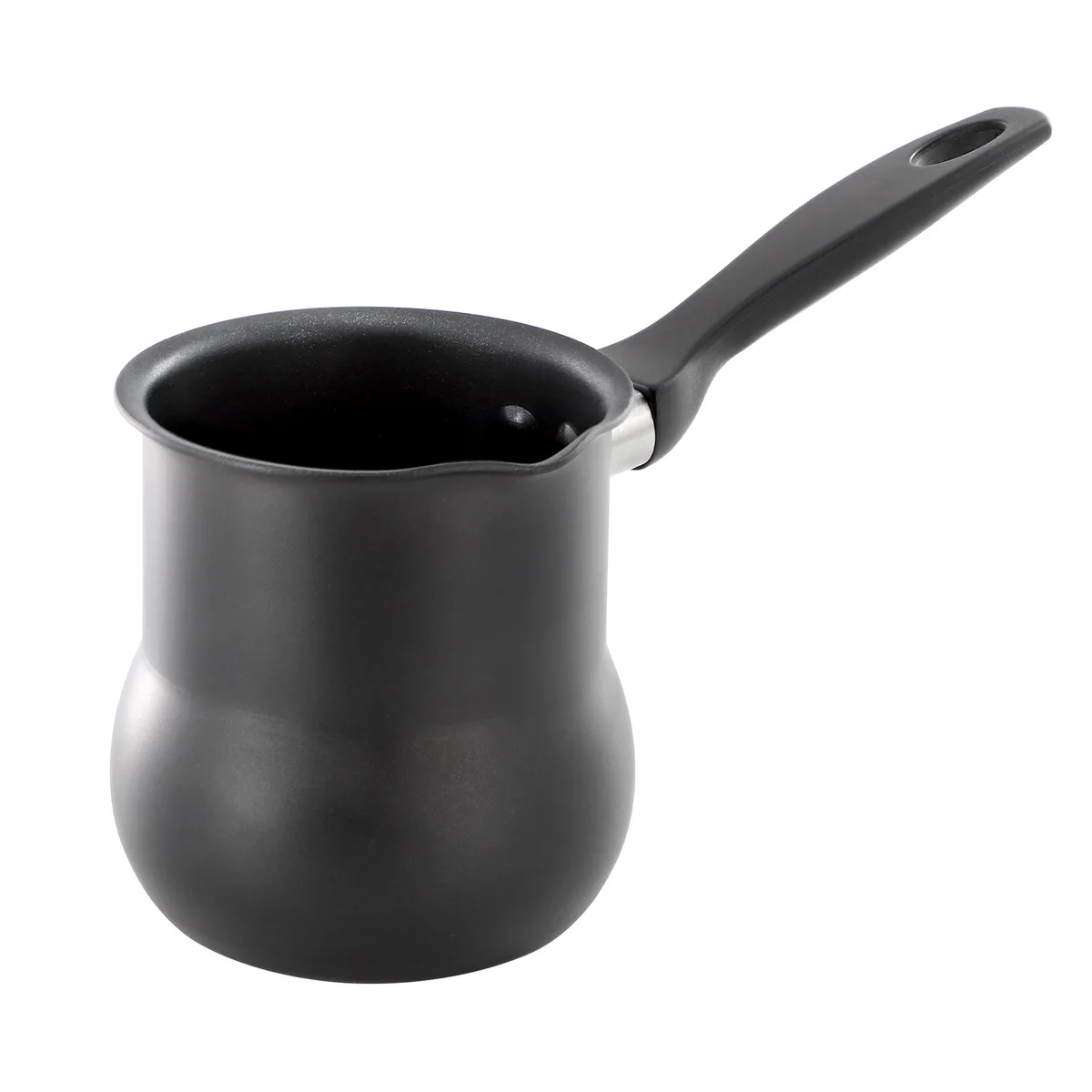 Better Chef Better Chef 510123014M 0.6 qt Aluminum Nonstick Turkish Coffee Warmer Black Cool Touch Handle — product photo