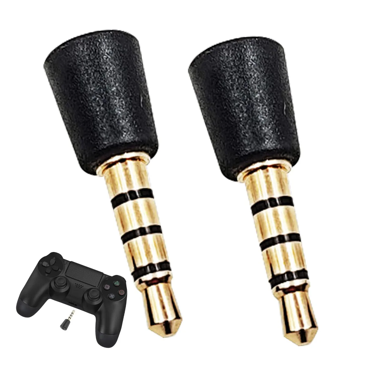 Nouiseuns 3.5mm Mini Microphone 2 Pack — product photo