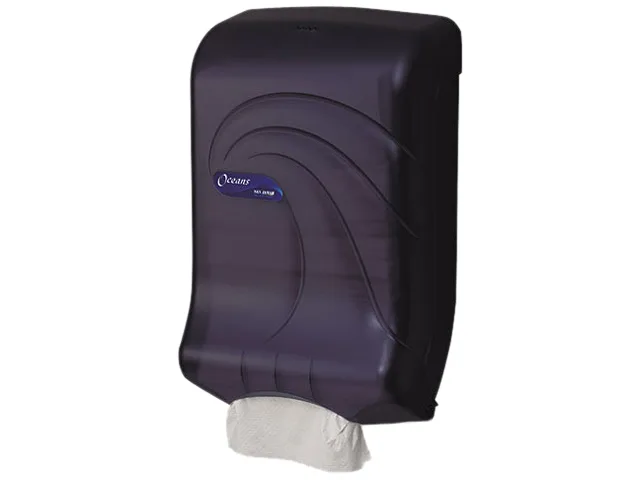 San Jamar San Jamar T1790TBK Ultrafold Towel Dispenser Black — product photo
