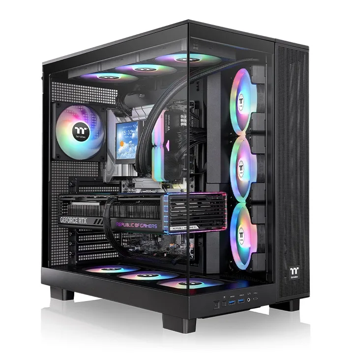 Thermaltake Thermaltake View 380 XL TG ARGB PC Case CA-11E-00M1WN-00 — product photo