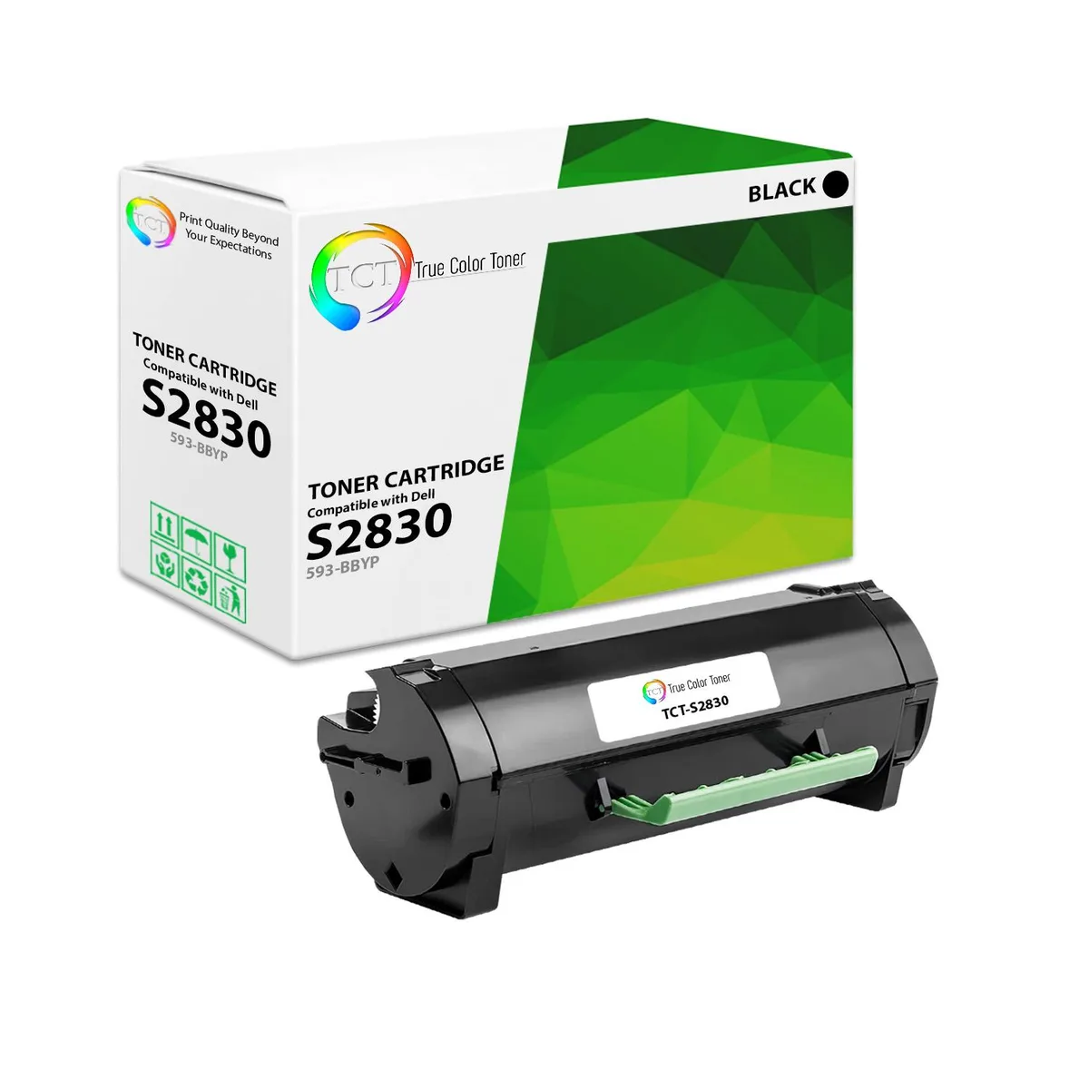 True Color Toner True Color Toner 593-BBYP toner cartridge high yield 8500 pages black — product photo
