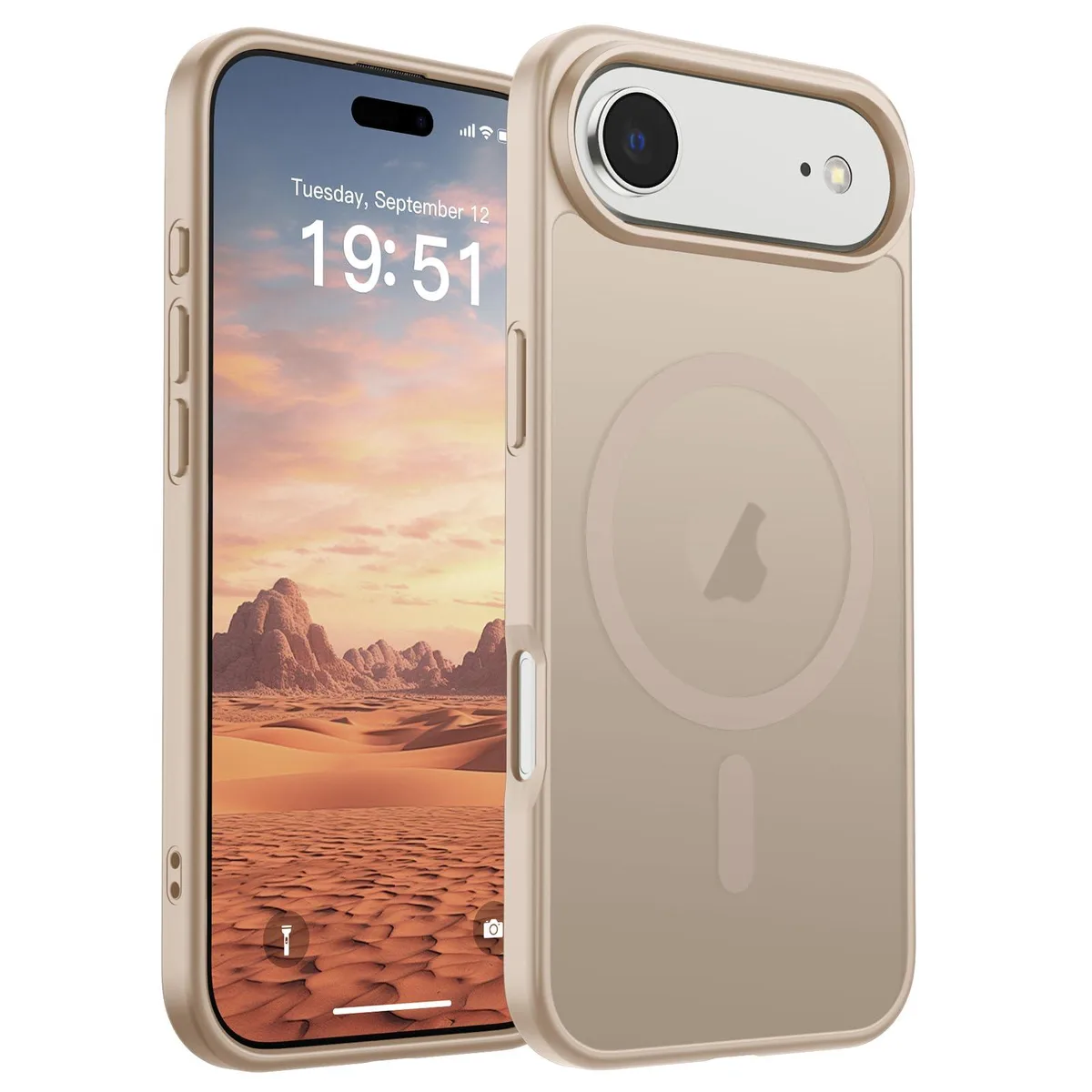 KEHIPI KEHIPI Case for iPhone Air 2025 Desert Gold — product photo