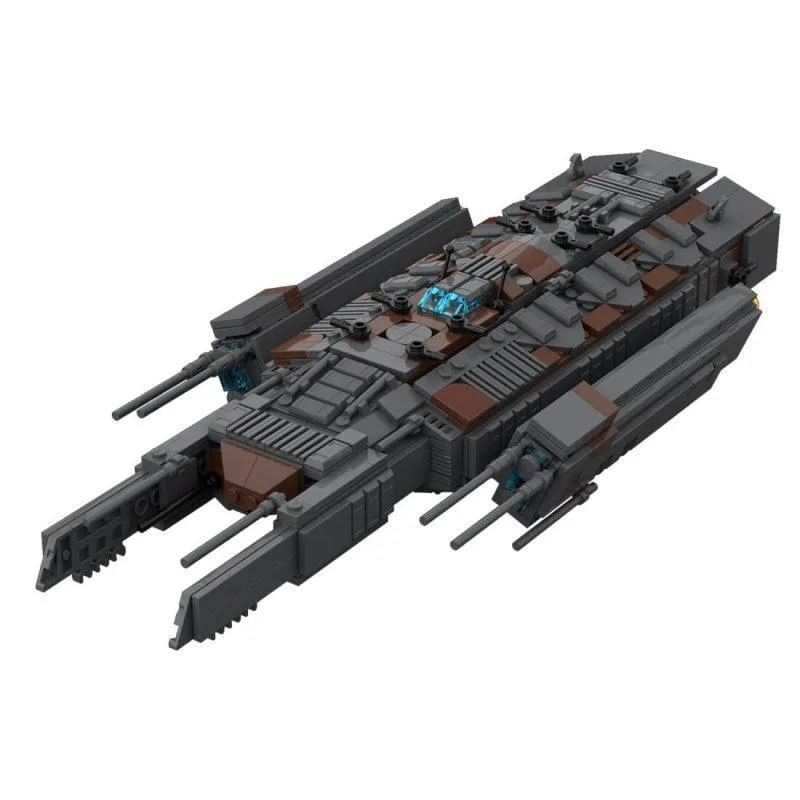 ZITIANYOUBUILD ZITIANYOUBUILD MOC-128161 Asuran Battleship 1003 Parts — product photo