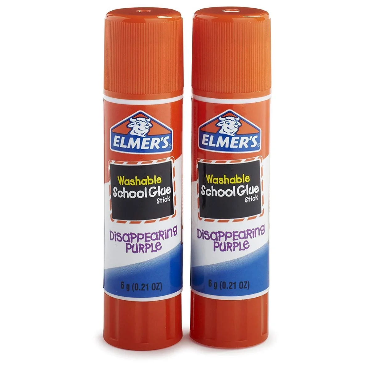  Elmer's E522-4 Disappearing Purple Glue Sticks 0.21 oz Pack of 4 — product photo