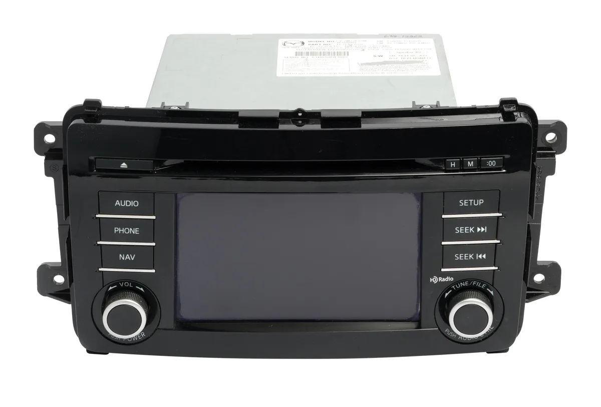 1 Factory Radio 1 Factory Radio TK2166DV0 AM FM Bluetooth CD Receiver 2013-2014 Mazda CX-9 — product photo