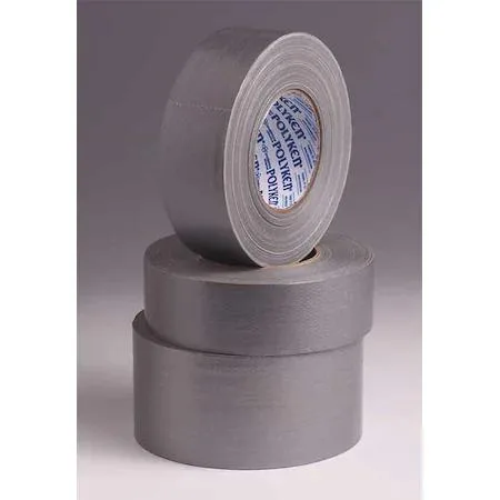 Gray duct tape roll, 60 yards long, 1-7/8 inches wide