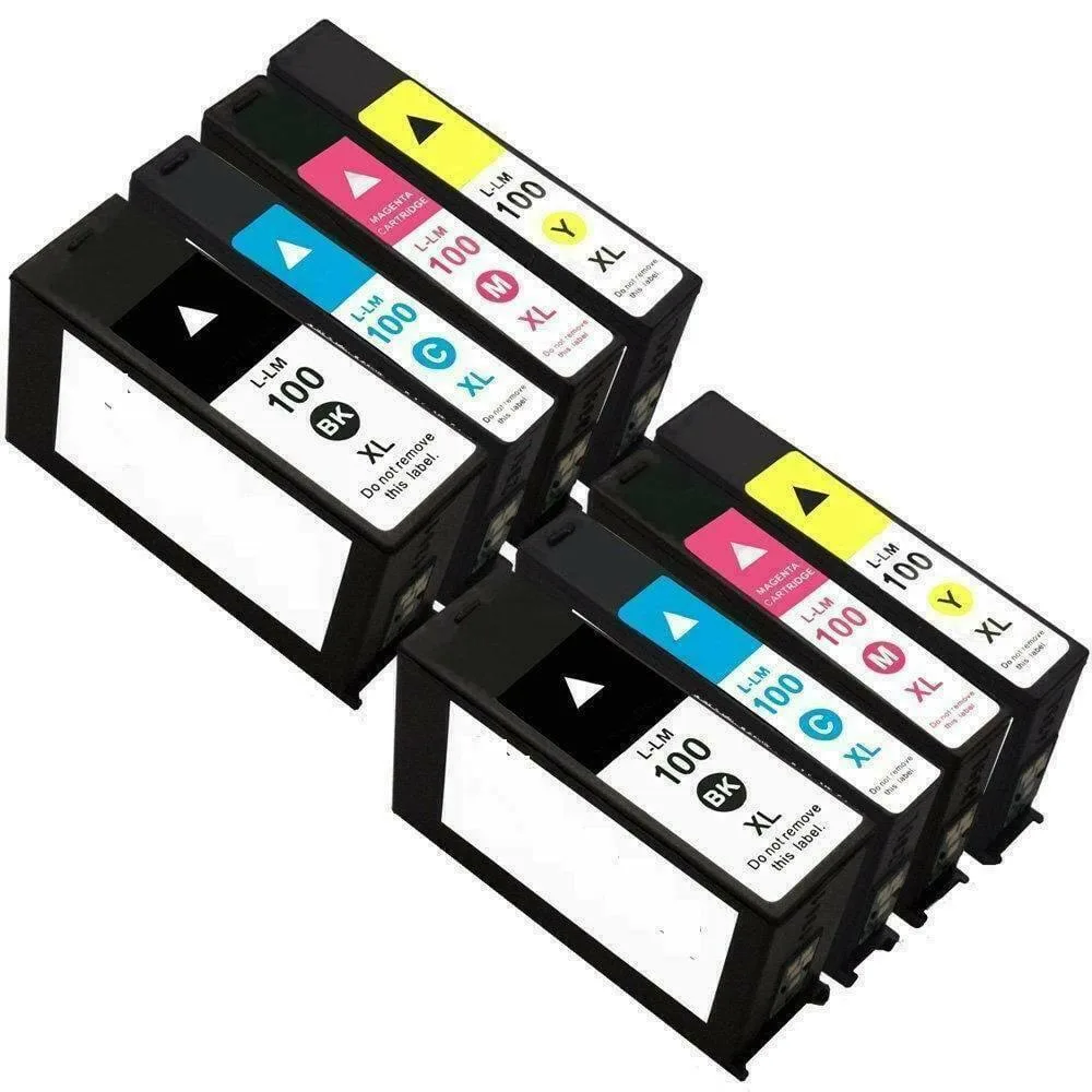 Ninestar Technology Ninestar Technology 100XL 8-pack toner cartridge high-yield black cyan magenta yellow — product photo
