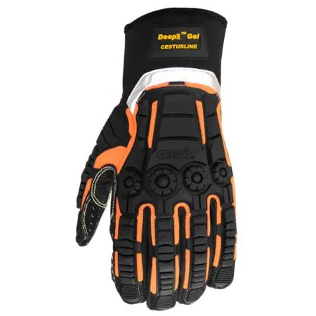 Cestus Cestus 3045-L Impact Resistant Gloves Deep II Gel Synthetic Leather personal protective equipment — product photo