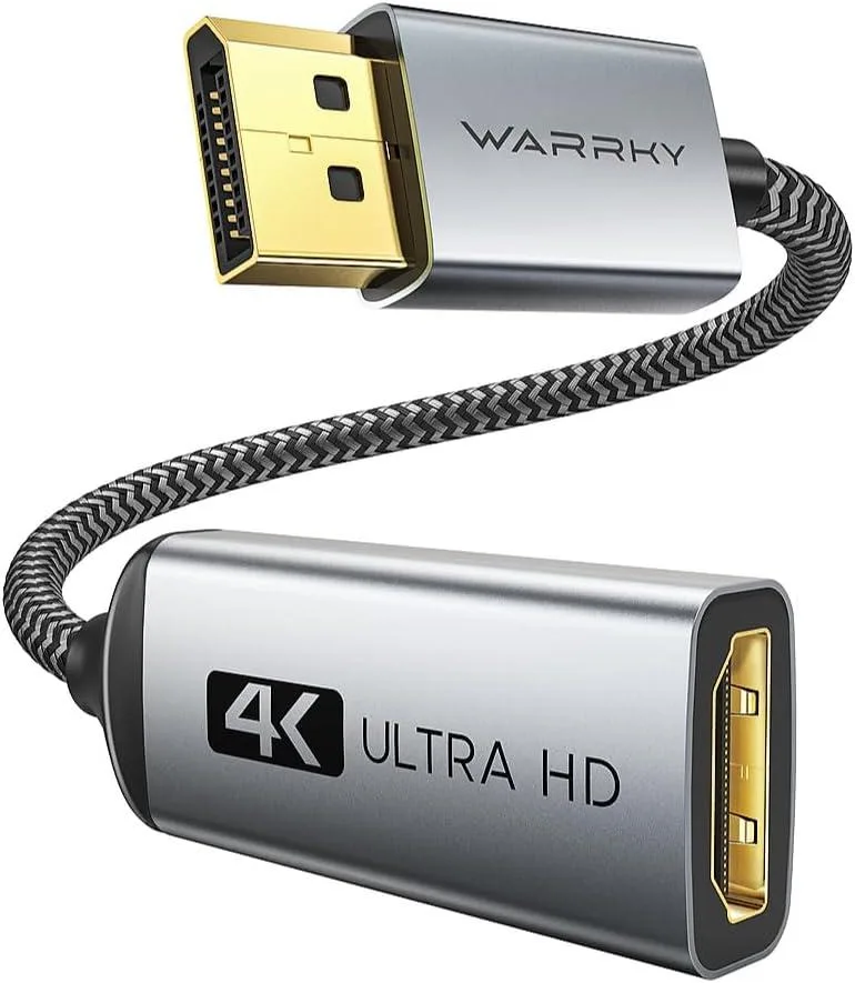Boxwave Boxwave 4K DisplayPort to HDMI Adapter Uni-Directional Male to Female — product photo