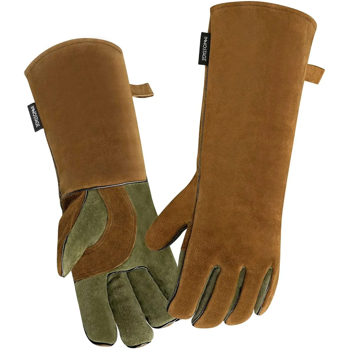 Vibe 16 Inch Cowhide Welding Gloves 662°F Gray Size 8 — product photo