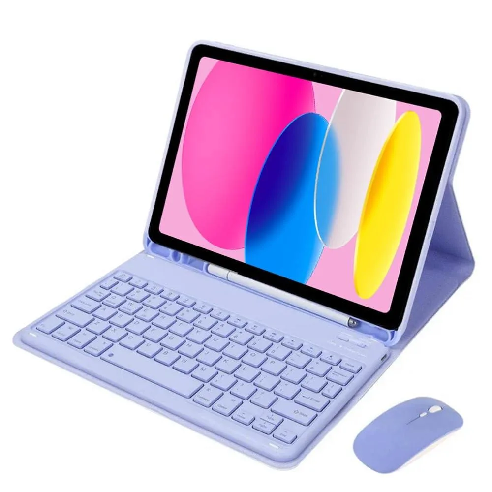 Timoom Timoom Detachable Bluetooth Keyboard Case iPad 11" 2025 Purple accessory — product photo