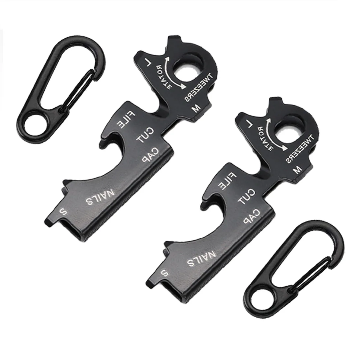  Viator Gear BDCD2020 8-in-1 Stainless Steel Keyholder 52mm 10g — product photo
