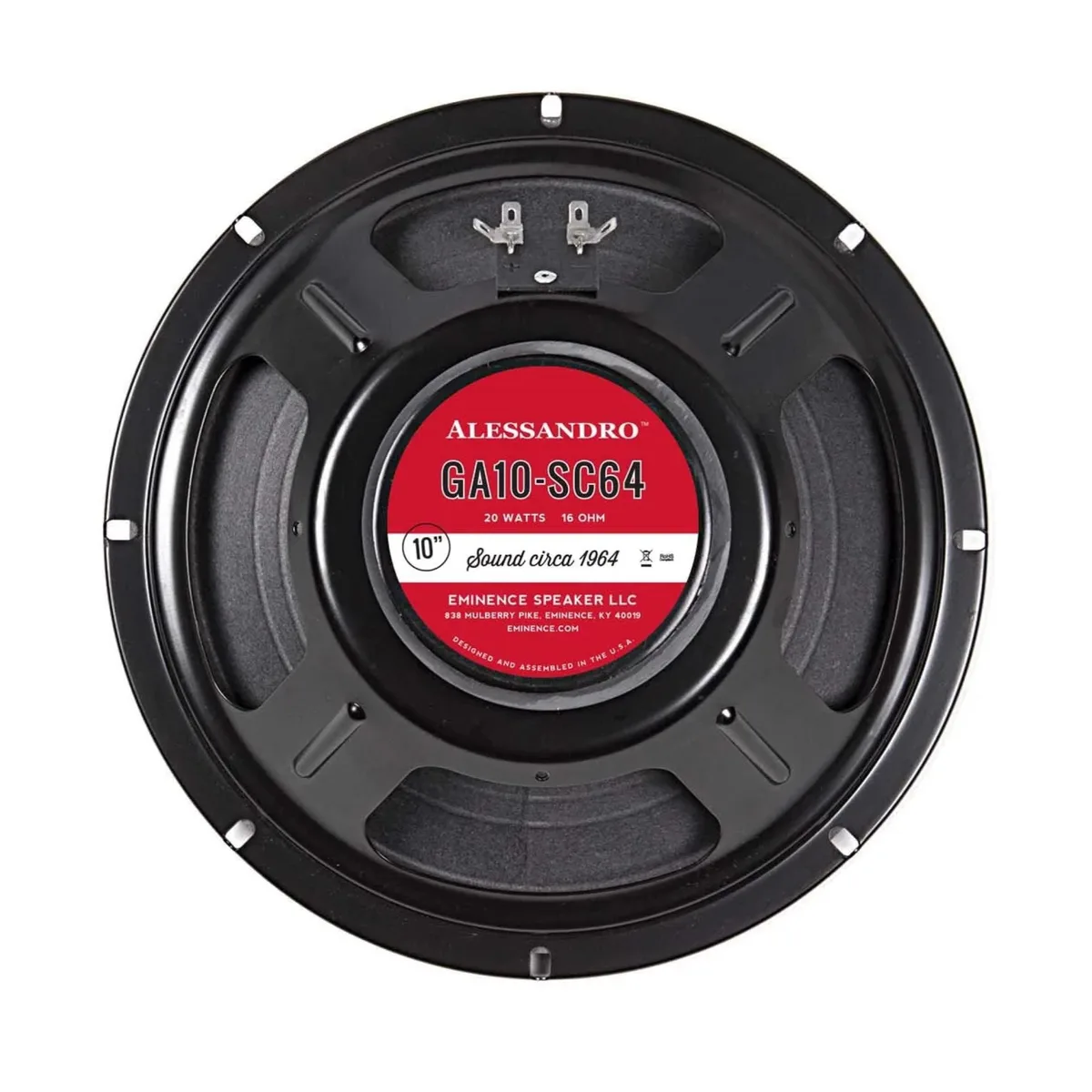 Eminence Eminence GA10-SC64-16 10" 16 Ohm Guitar Speaker — product photo
