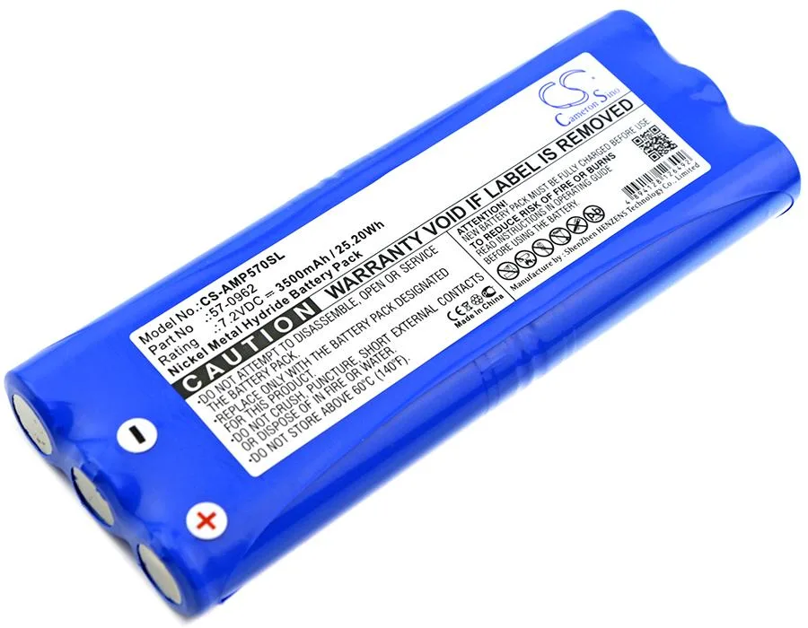 Centenex Electronics Centenex Electronics DS-CS-AMP570SL GPS battery 7.2V 3.5Ah blue — product photo