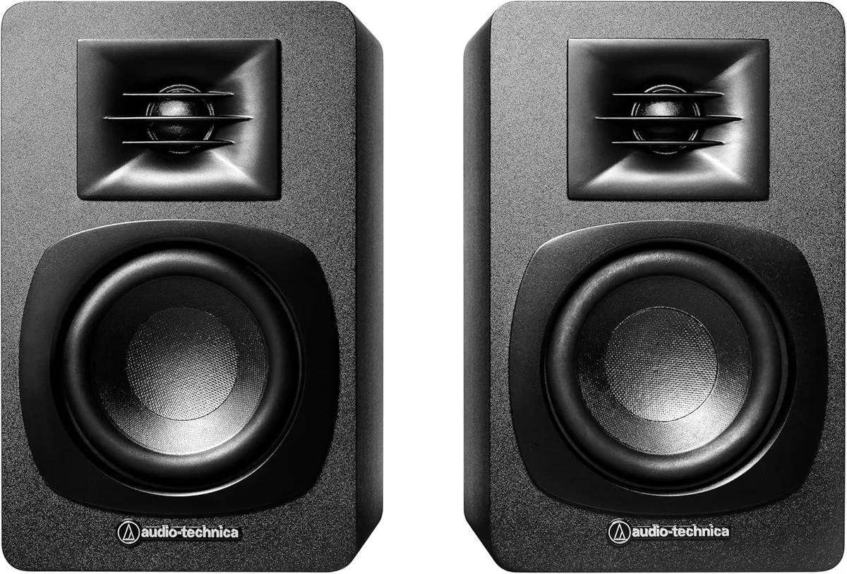 Audio-Technica Audio-Technica AT-SP3X 30 W Bluetooth 5.3 bookshelf speakers — product photo