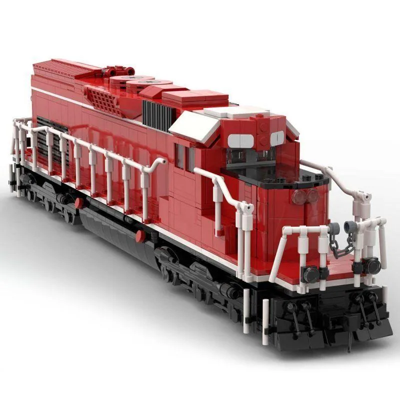 ZITIANYOUBUILD ZITIANYOUBUILD MOC-113285 SD40T-2 Train 1895 Parts Educational Building Set — product photo