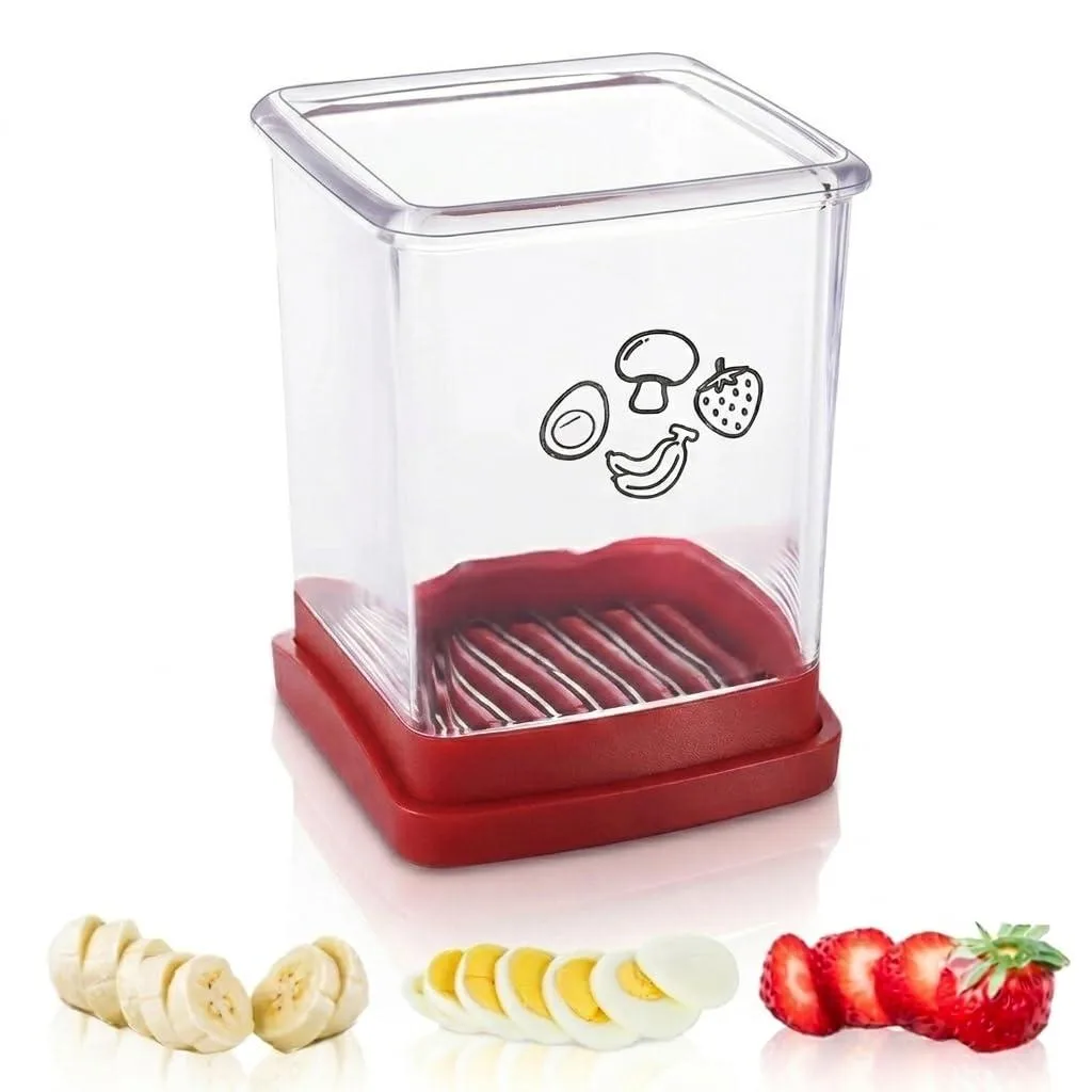  365Home Cup Fruit Slicer Manual Stainless Steel — product photo