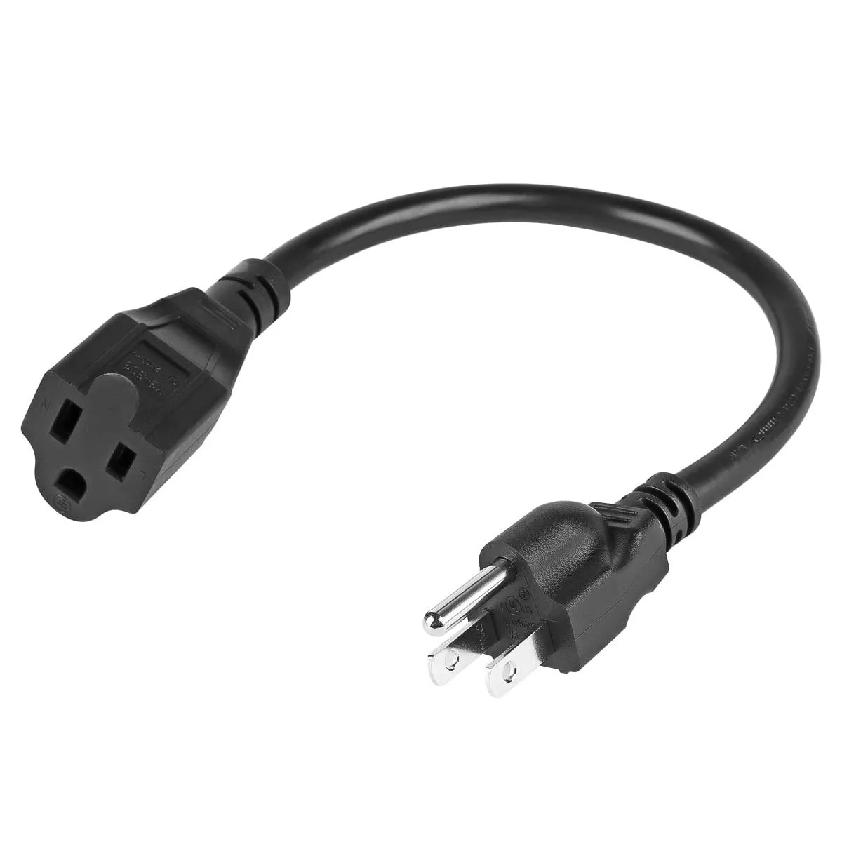  VSEER 1.5 ft 14 AWG 15 A 125 V 1875 W power extension cord — product photo