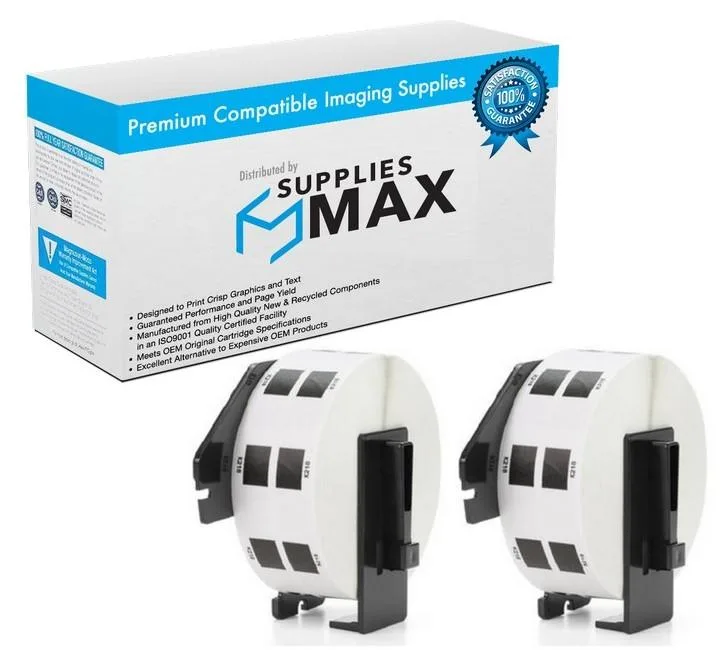 SuppliesMax SuppliesMax Brother DK-1218_2PK Label Tape 2 Pack 1000 Pages — product photo