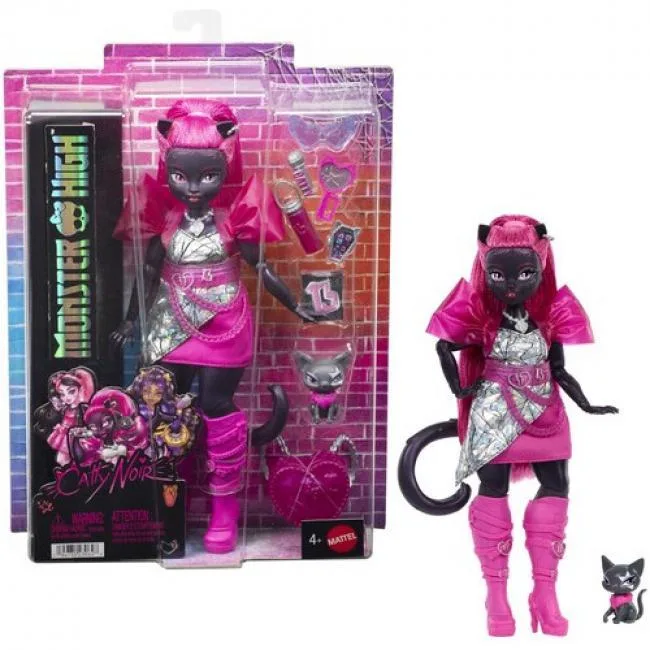 Monster High Monster High Catty Noir Doll with Pet Cat Amulette HXH76 — product photo
