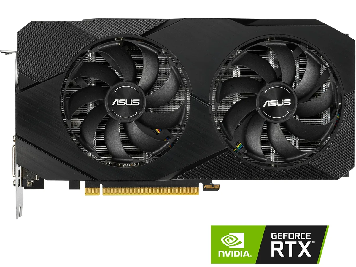 ASUS ASUS Dual GeForce RTX 2060 12GB EVO graphics card — product photo