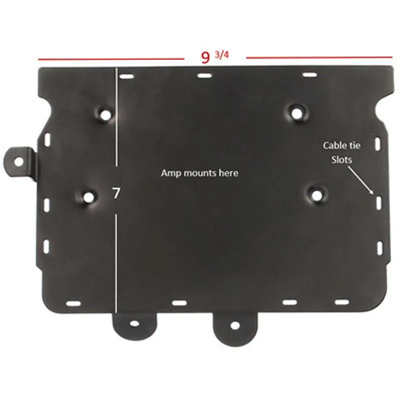 METRA METRA BC-AMP06 LH Amp Mounting Plate Harley Street Glide 2014-Up — product photo