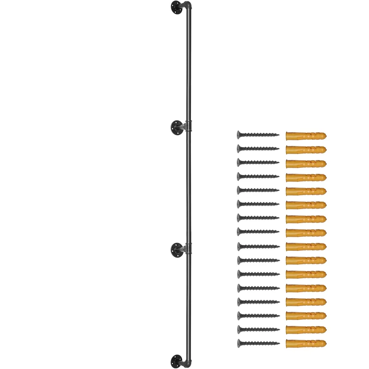 VEVOR VEVOR VV-GYGFS-HS11YC 11 FT Stair Handrail Kit 440 lbs Carbon Steel — product photo
