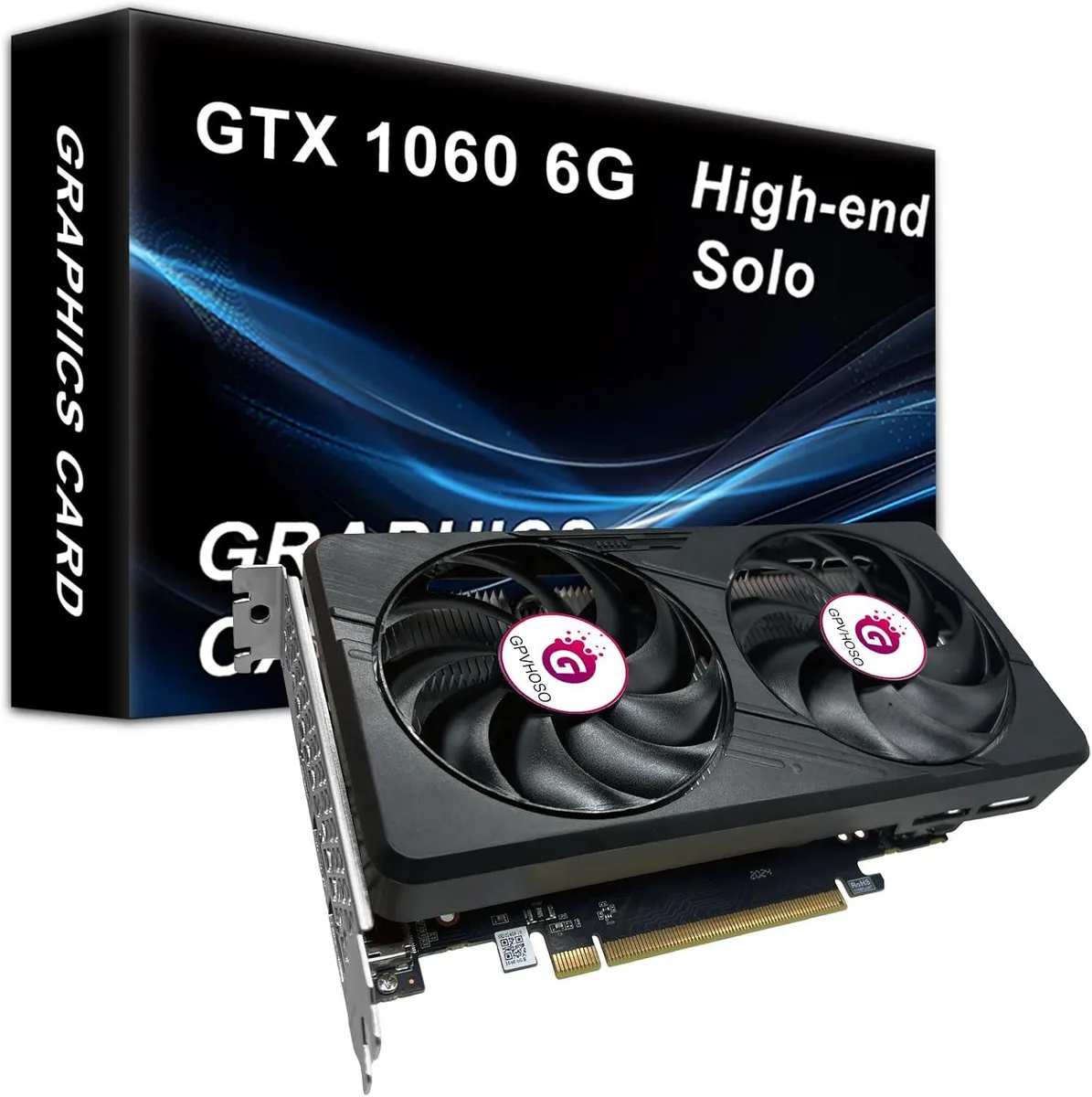 GPVHOSO GPVHOSO GTX 1060 6GB Dual Fan graphics card — product photo