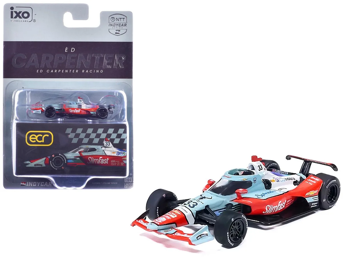 Ixo Models Ixo Models Dallara IndyCar #33 Slim Fast 2026 1/64 hobby collectible — product photo