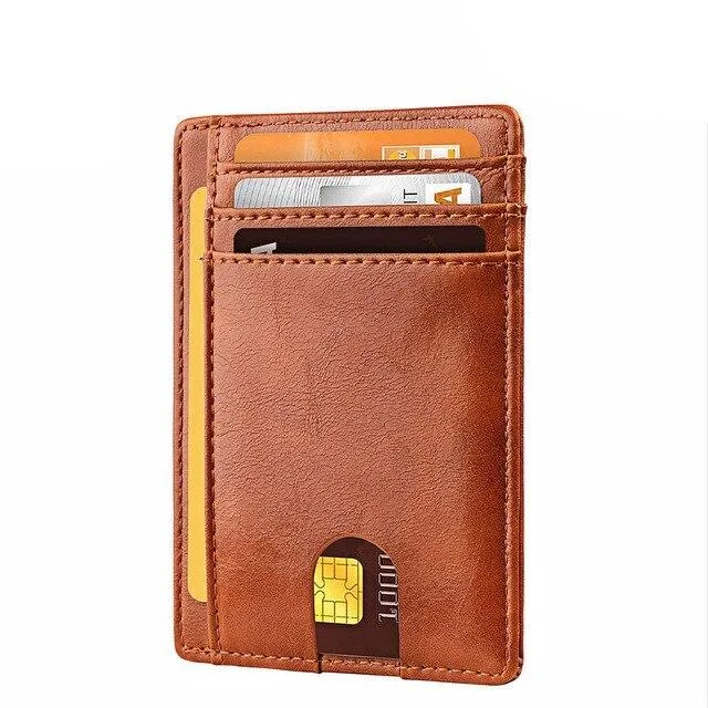 The Perfect Part The Perfect Part RFID Wallet PU Leather Black 8 Slots — product photo