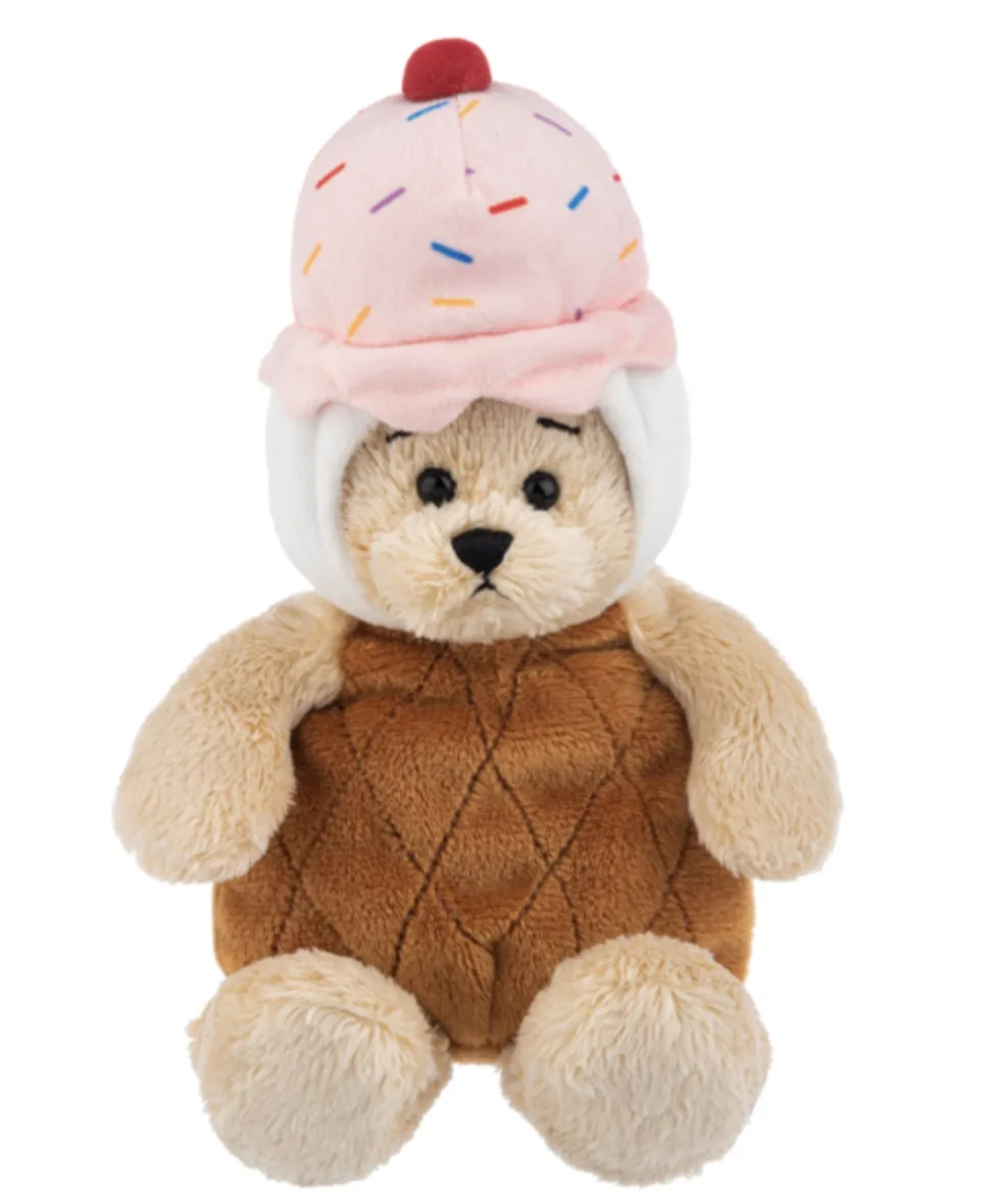 Ganz Ganz Wee Bears Ice Cream Costume Plush 7" #H15249 — product photo