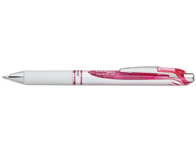 Pentel of America, Ltd. Pentel of America, Ltd. BL77PW-P EnerGel RTX Retractable Roller Ball Pen — product photo