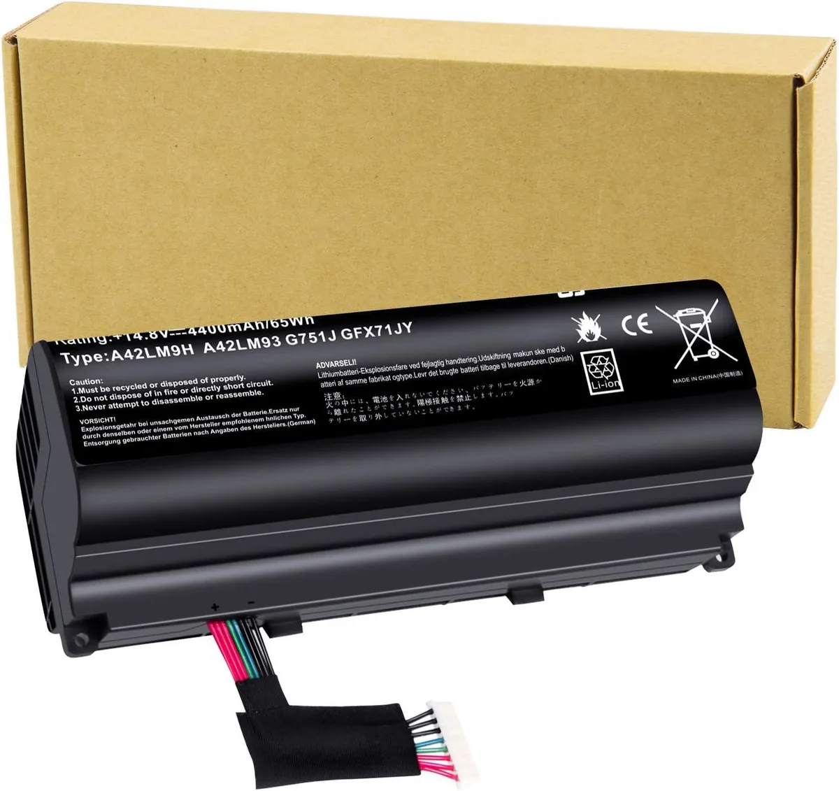 PISKEKAT PISKEKAT A42N1403 8-cell 14.8V 4400mAh laptop battery — product photo