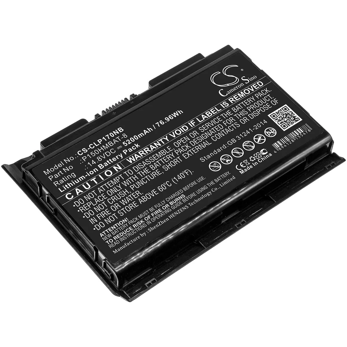 Cameron & Co Cameron & Co DS-CS-CLP170NB laptop battery 5.2 Ah — product photo