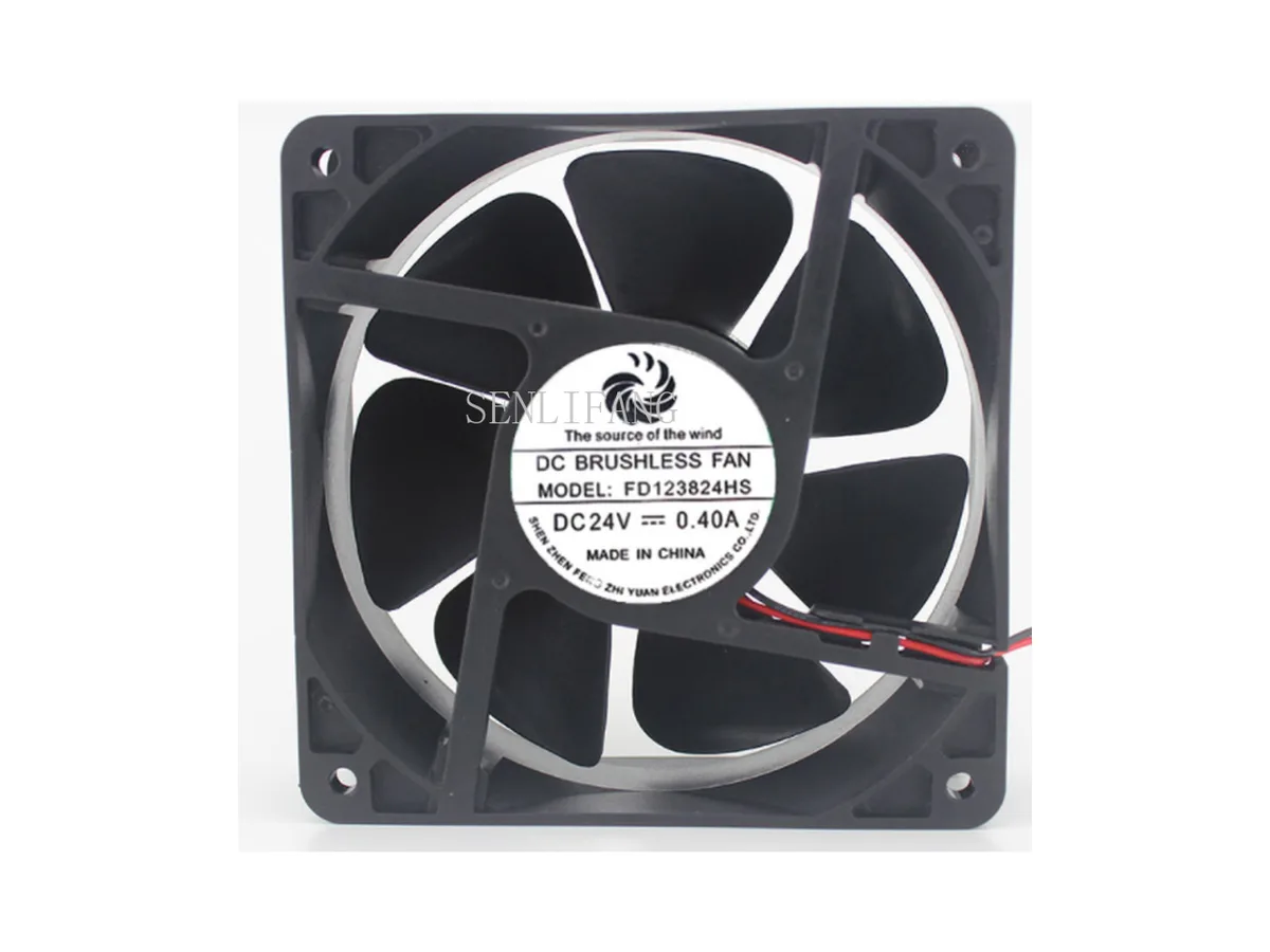 Fans Fans FD123824HS 24V 0.4A 2-Wire 12038 Case Fan — product photo