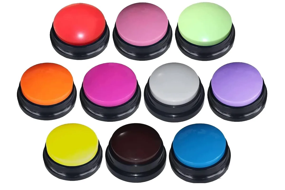 V2 Technologies V2 Technologies 10 Color Voice Recording Button 2 in 1 accessory — product photo