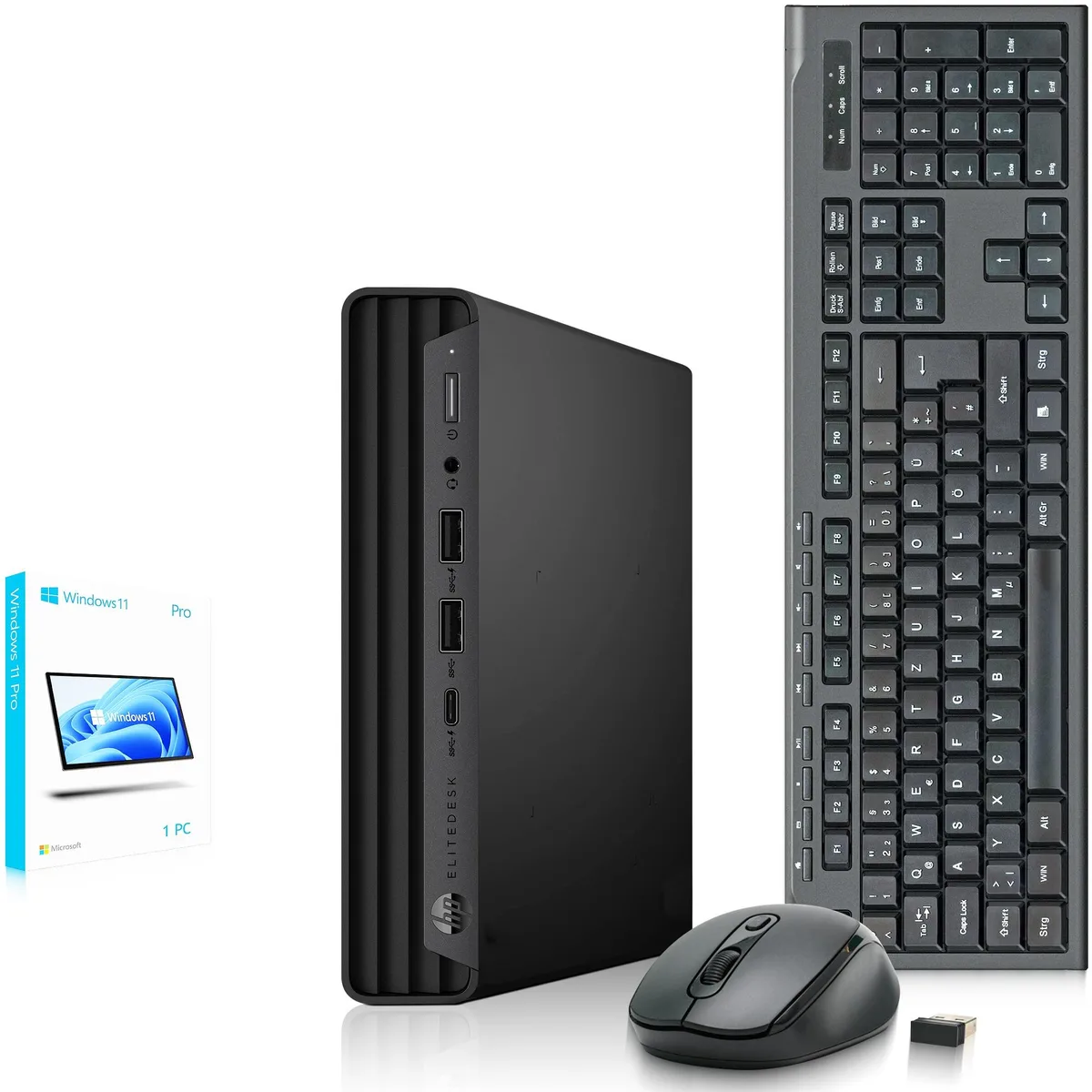 HP HP EliteDesk 800 G6 Mini PC i7-10700T 16GB 512GB Windows 11 Pro — product photo