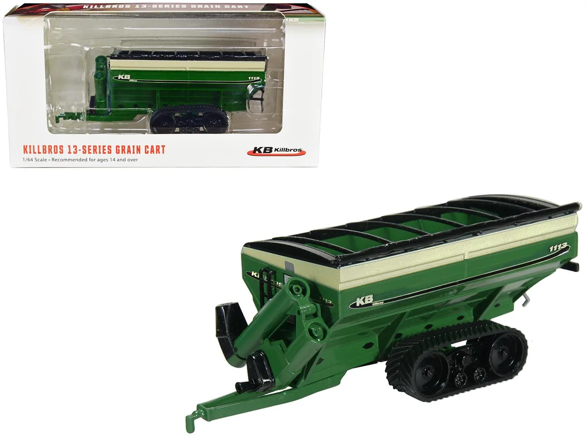 SpecCast Collectibles SpecCast Collectibles Killbros 1113 Grain Cart 1/64 Diecast Green — product photo
