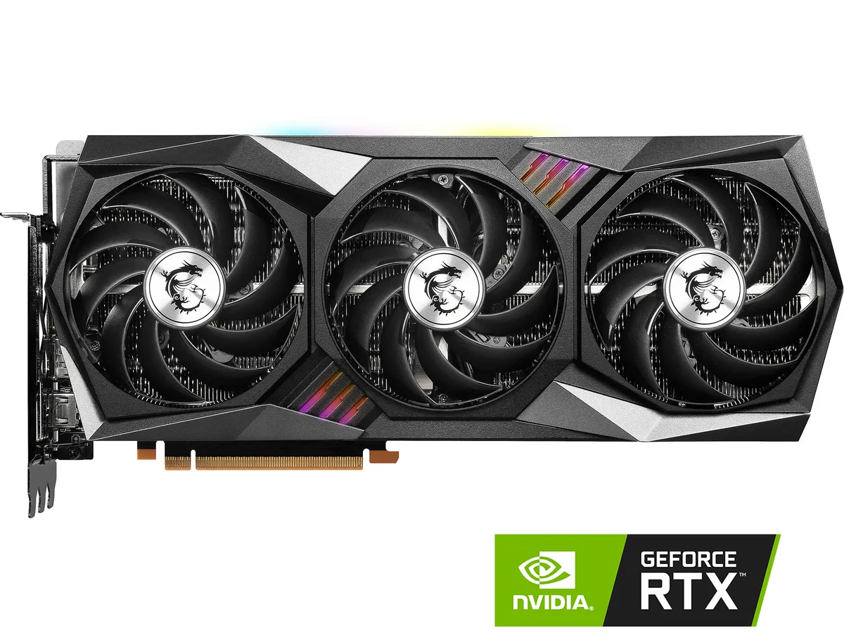 MSI MSI RTX 3090 TI GAMING X TRIO 24G graphics card — product photo