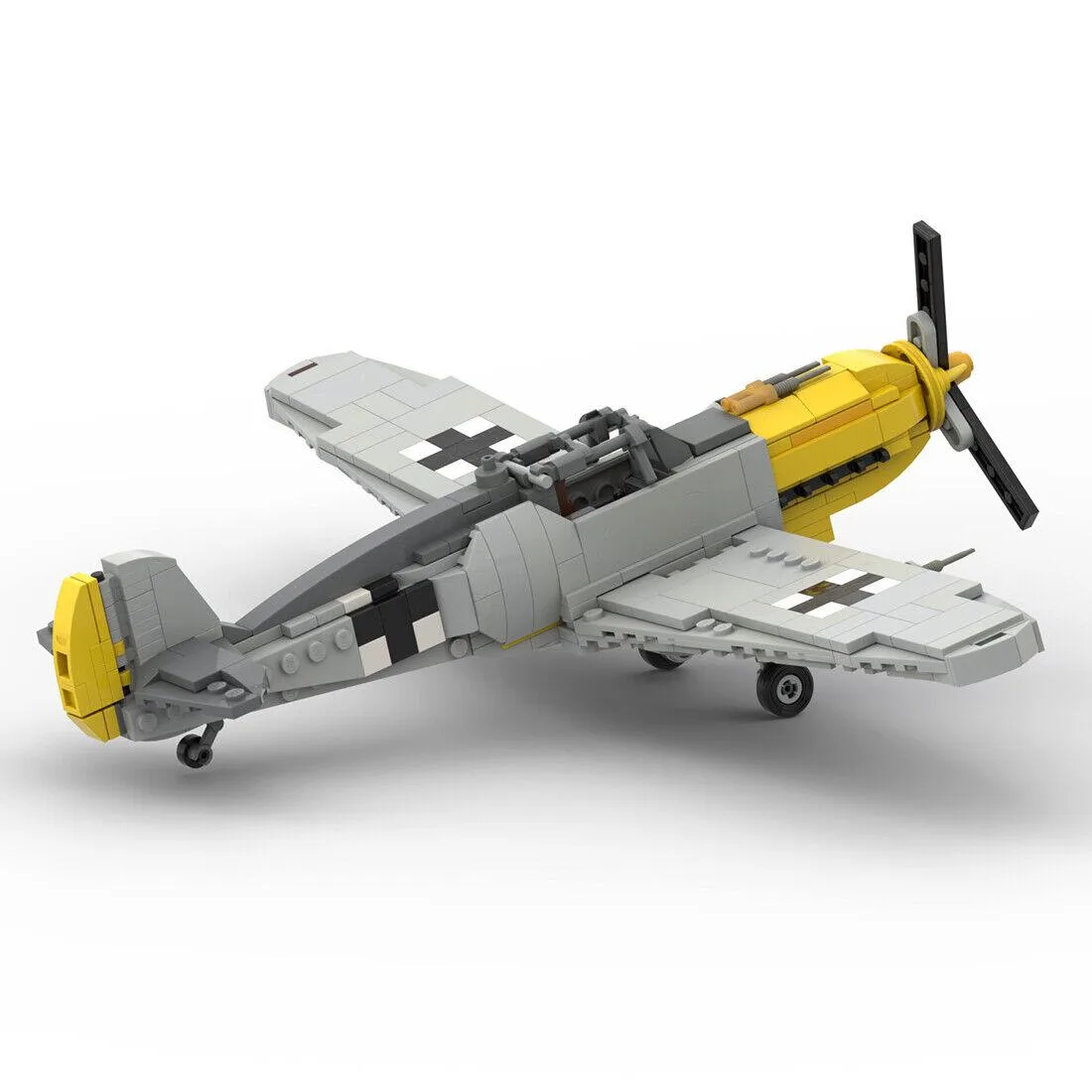 ZITIANYOUBUILD ZITIANYOUBUILD MOC-71810 Messerschmitt Bf 109 410 Parts Educational Building Set — product photo