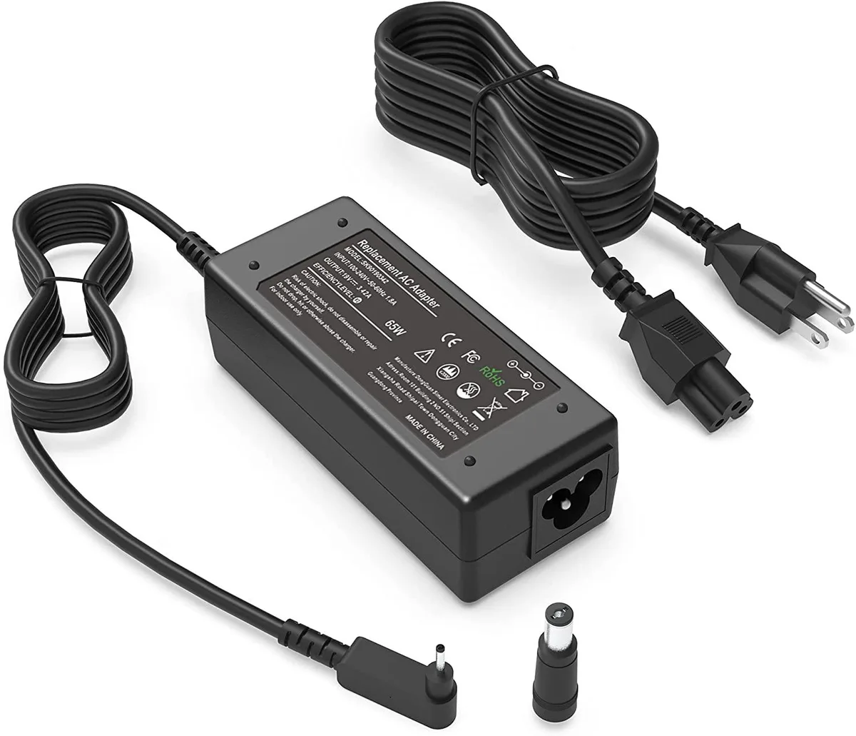 myVolts myVolts 65W Universal AC Adapter 19V 3.42A 3.0mm/5.5mm Connector — product photo