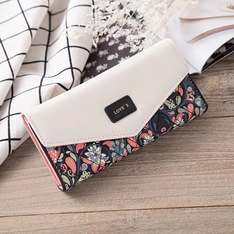 The Perfect Part The Perfect Part Leather Envelope Clutch Wallet Long Card Holder Black 19 x 9.5 x 2.6cm — product photo
