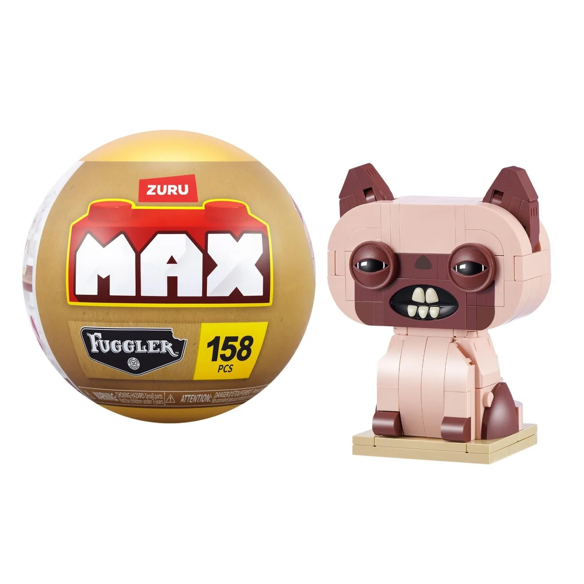 Zuru Zuru Max Premium Fuggler Alley Cats Yawper Capsule Gravity Building Set Collectible — product photo