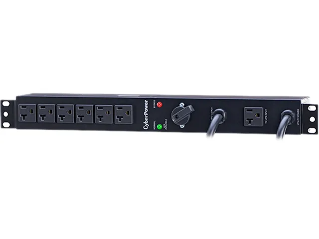 CyberPower CyberPower MBP20A6 surge protector 20A 100-120V 6 outlets 1U rackmount — product photo