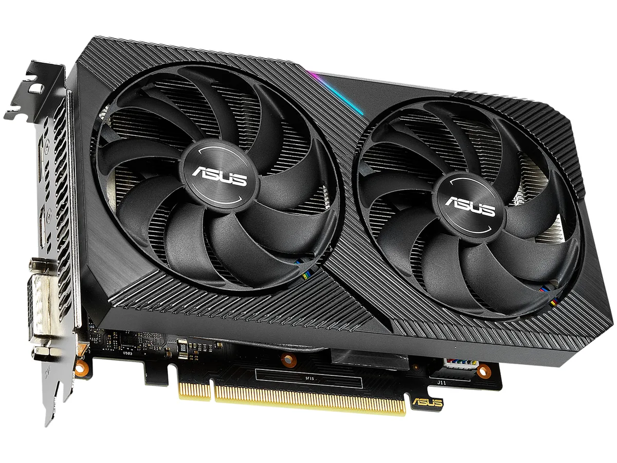ASUS ASUS DUAL-RTX2060-O6G-MIN graphics card — product photo