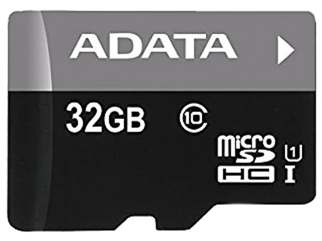 ADATA ADATA AUSDH32GUICL10-RA1 32GB microSDHC UHS-I Class 10 memory card — product photo