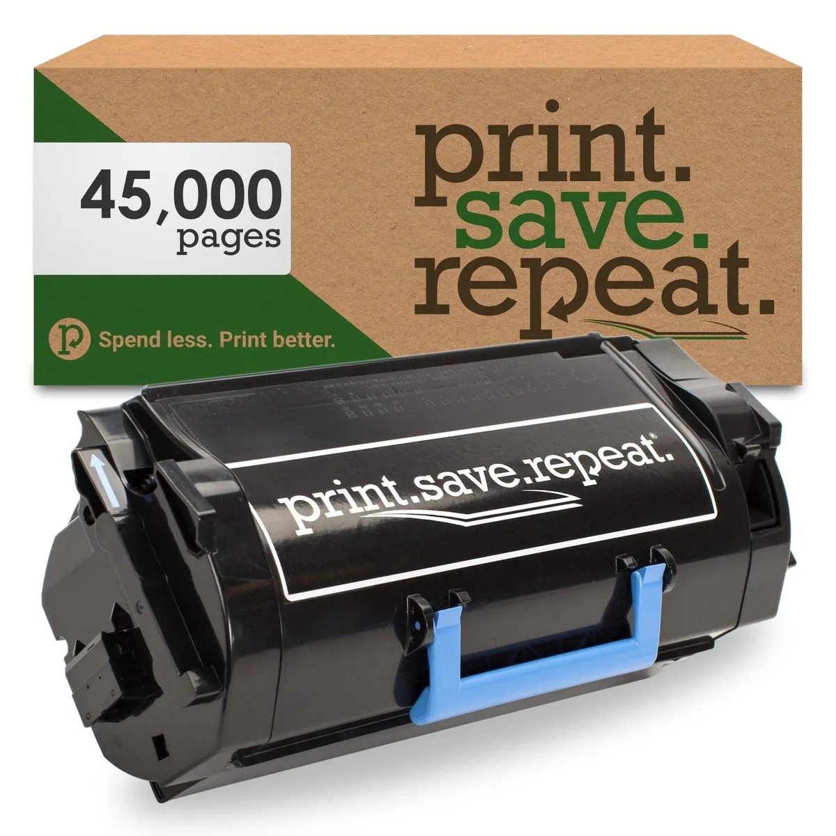 Print.Save.Repeat. Print.Save.Repeat. 03YNJ Black Toner Cartridge 45000 Pages for Dell B5460dn — product photo