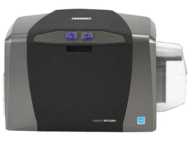FARGO ELECTRONICS INC FARGO ELECTRONICS INC 050100 DTC1250e dual-side card printer — product photo