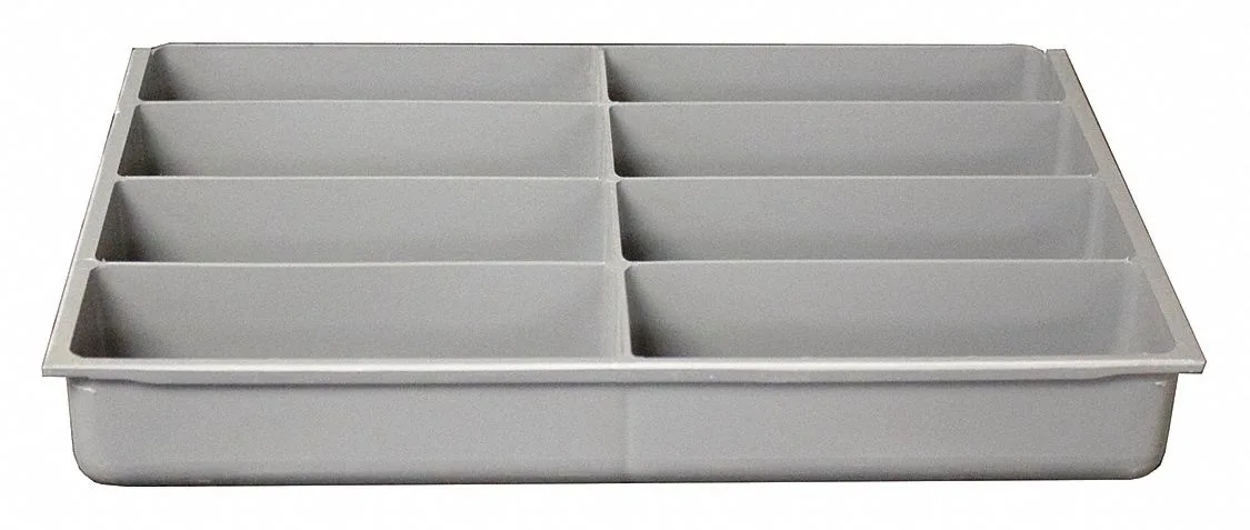 Durham Manufacturing Durham Manufacturing Compartment Drawer Insert Gray Powder Coated Plastic 229-95-08-IND — product photo