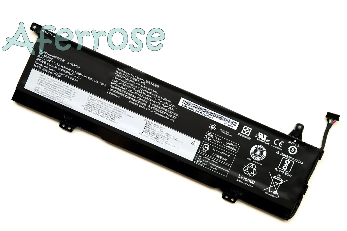 GOLDIX GOLDIX L17C3PE0 L17L3PE0 laptop battery 11.4V 51.5Wh for Lenovo Yoga 730-15 — product photo